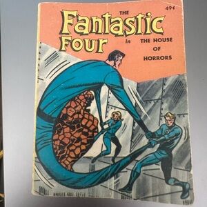 The Fantastic Four Comic Book - 'The House of Horrors'